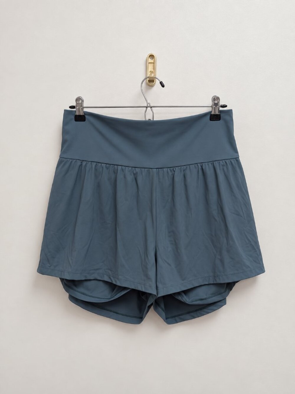 Halara Blue Spruce Back Pocket Shorts